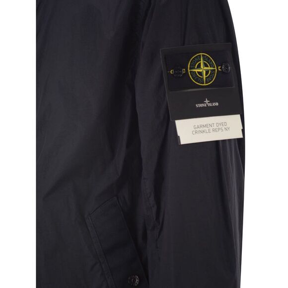 Stone Island Men Water-Repellent And Windproof Jacket With Hood